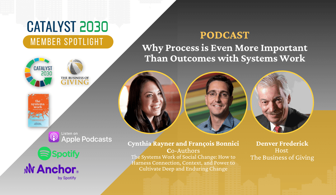 Catalyst 2030 Podcast Cynthis Rayner and Francois Bonnici
