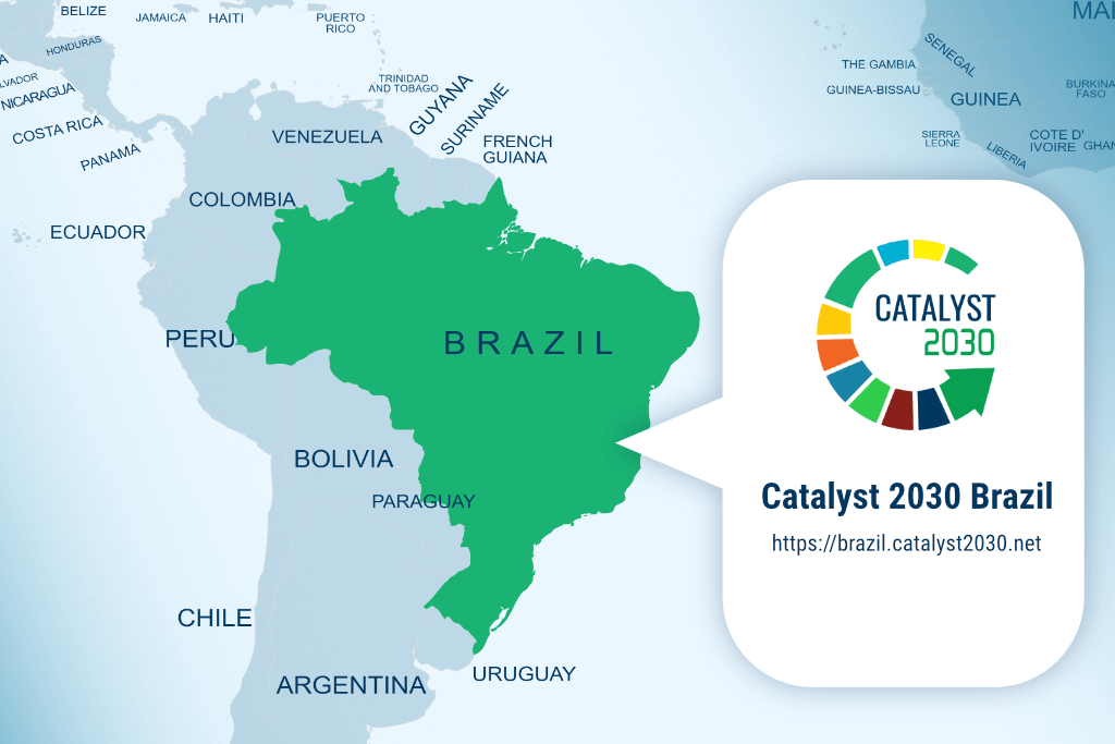 catalyst 2030 Brazil map