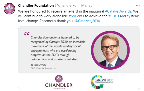 Chandler Foundation Award