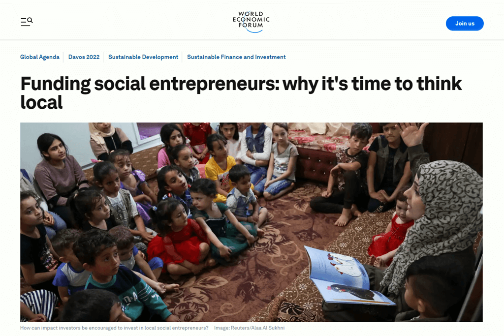 Funding social entrepreneurs