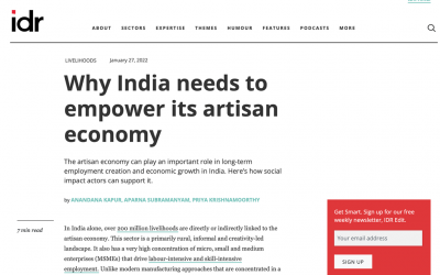 Why India needs to empower its artisan economy