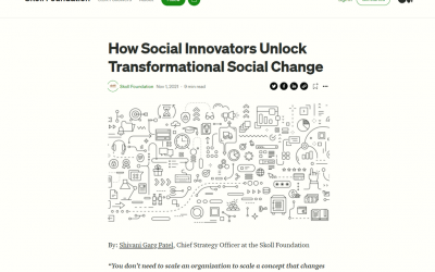How Social Innovators Unlock Transformational Social Change – Medium.com
