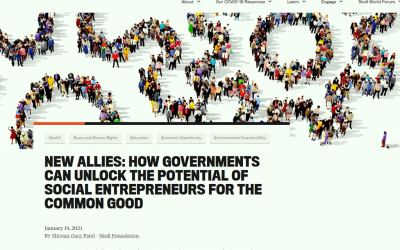 New Allies: How governments can unlock the potential of social entrepreneurs for the common good – skoll.org
