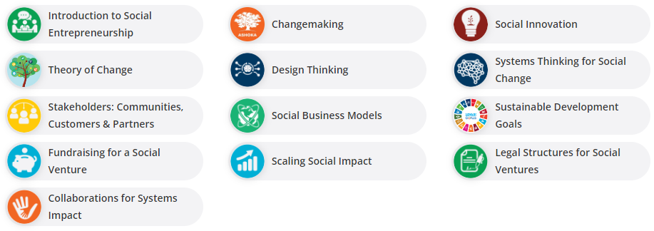 Social Change Innovators website topics