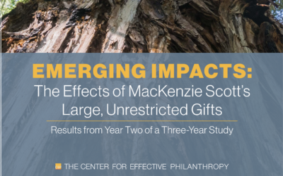 The Effects of MacKenzie Scott’s Large, Unrestricted Gifts: Results from Year Two of a Three-Year Study